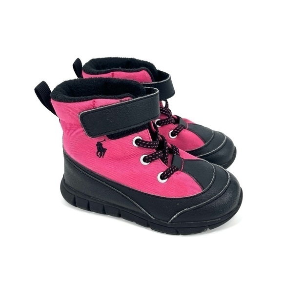 POLO RALPH LAUREN Girl's Size 8 Barnes Snow Boot - Picture 1 of 9